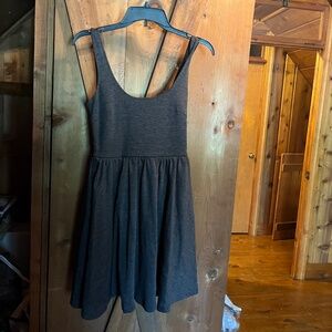 Jack sleeveless grey dress